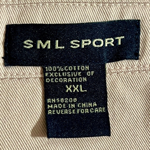 SML Sport Pink Embellished Button-Up Jacket – Size XXL - Picture 3 of 5